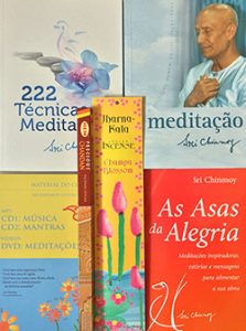 superkit livro meditacao incenso musica audiobook